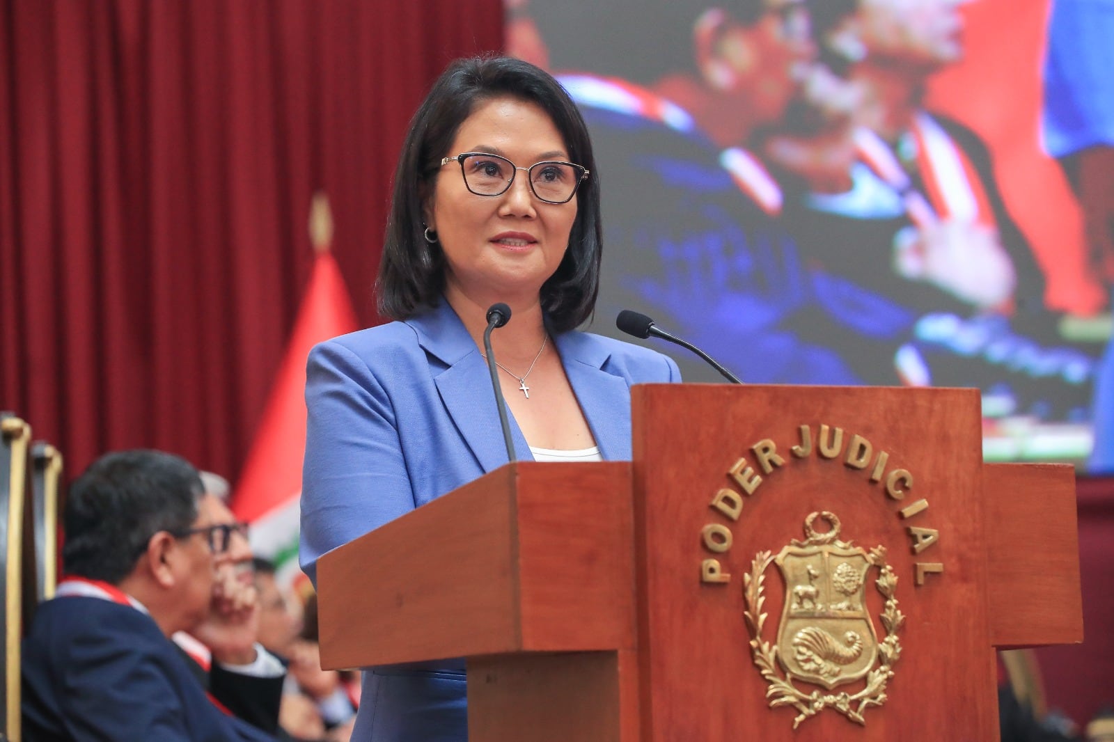 “Ser juez es más que una profesión, es asumir una misión de enorme trascendencia social”, sostuvo Fujimori. Foto: GOB
