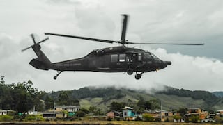 EE.UU. dona a Perú nueve helicópteros Black Hawk para luchar contra narcotráfico