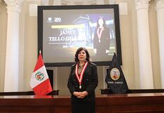 Retos que enfrentará Janet Tello como nueva presidenta del Poder Judicial