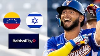 ⭕ Béisbol Play EN VIVO — seguir Venezuela vs. Israel por app de TV y 1Baseball Network Online