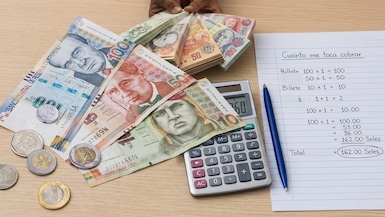 Soles, beneficios laborales, dinero