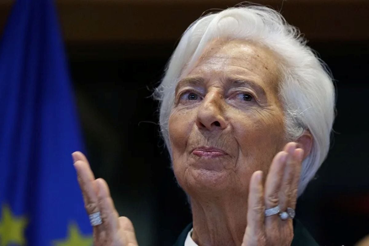 Lagarde señaló que la adopción de la IA en Europa será clave para determinar su impacto sobre la productividad y la inflación. Foto: EFE.