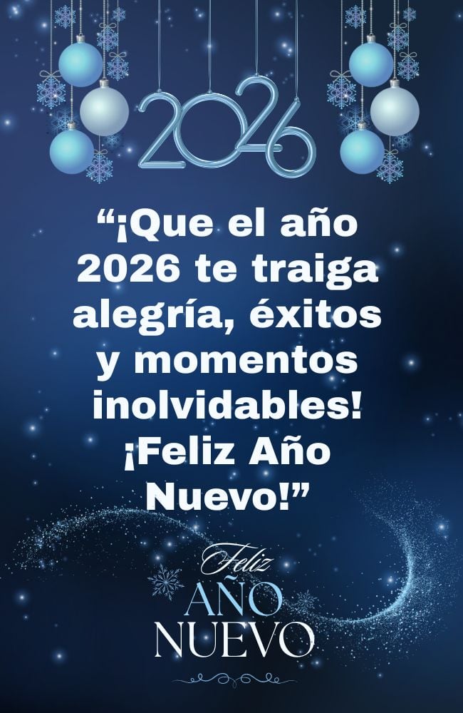 ESTADOS UNIDOS, 31/12/2025.- ¡Que el 2026 sea el mejor año de la Familia lleno de alegría y salud! FOTO DE CANVA.COM