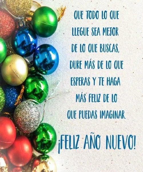 Comparte alguna de estas 30 tarjetas para celebrar un Feliz Año Nuevo 2025 y dedícale alguna con mensajes bonitos, cortos y originales. (Foto: Pinterest.com)