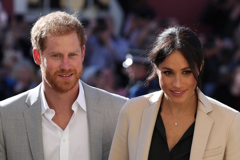 El príncipe Enrique y Meghan Markle. (Foto: AFP)