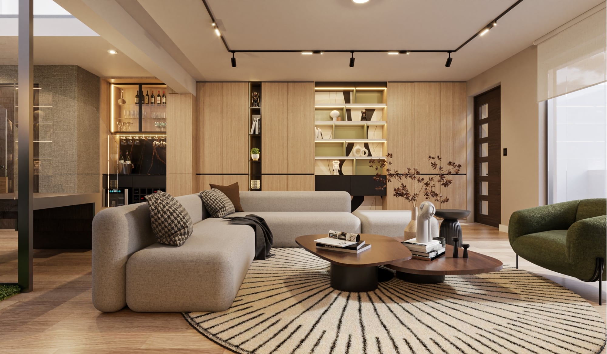 “En el ámbito residencial, en su mayoría (los usuarios) son minimalistas. Hablamos en estos casos de lujo silencioso, es decir, de enfocarse en líneas simples, colores neutros y cero ostentaciones”, afirmó Takashi Higa, diseñador de Kuro Interiores. Foto: Difusión.