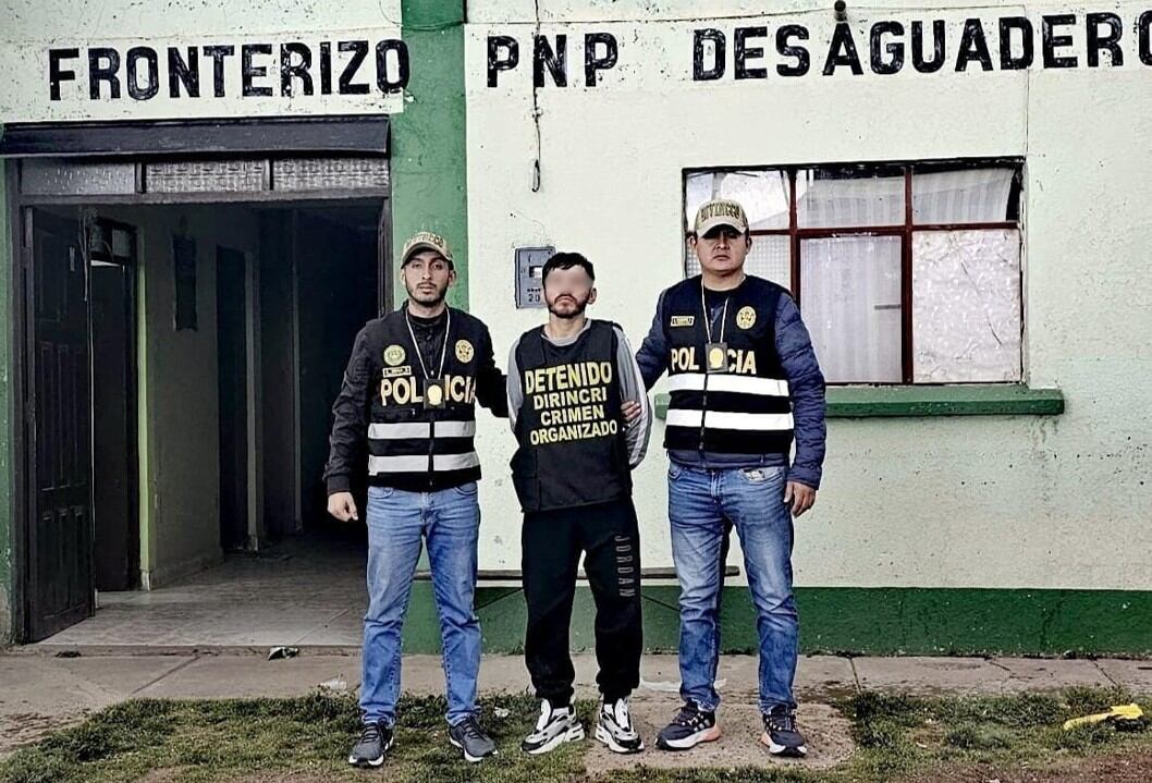 Detienen a presunto asesino del cantante Paul Flores de Armonía 10 y del excongresista Oscar Medelius. Foto: Dirección de Investigación Criminal. Foto: PNP.