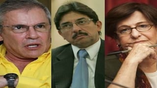 Castañeda, Cornejo y Villarán: qué dijeron durante la votación