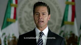 México: Peña Nieto habla de alza en gasolina y la relación con EE.UU.