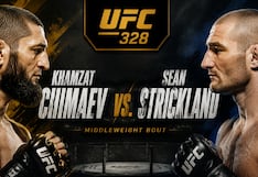 Khamzat Chimaev — Sean Strickland EN VIVO, por el UFC 328: horario, cartelera, TV y dónde ver pelea EN DIRECTO en México y USA
