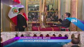 Humala tomó juramento a su nuevo Gabinete
