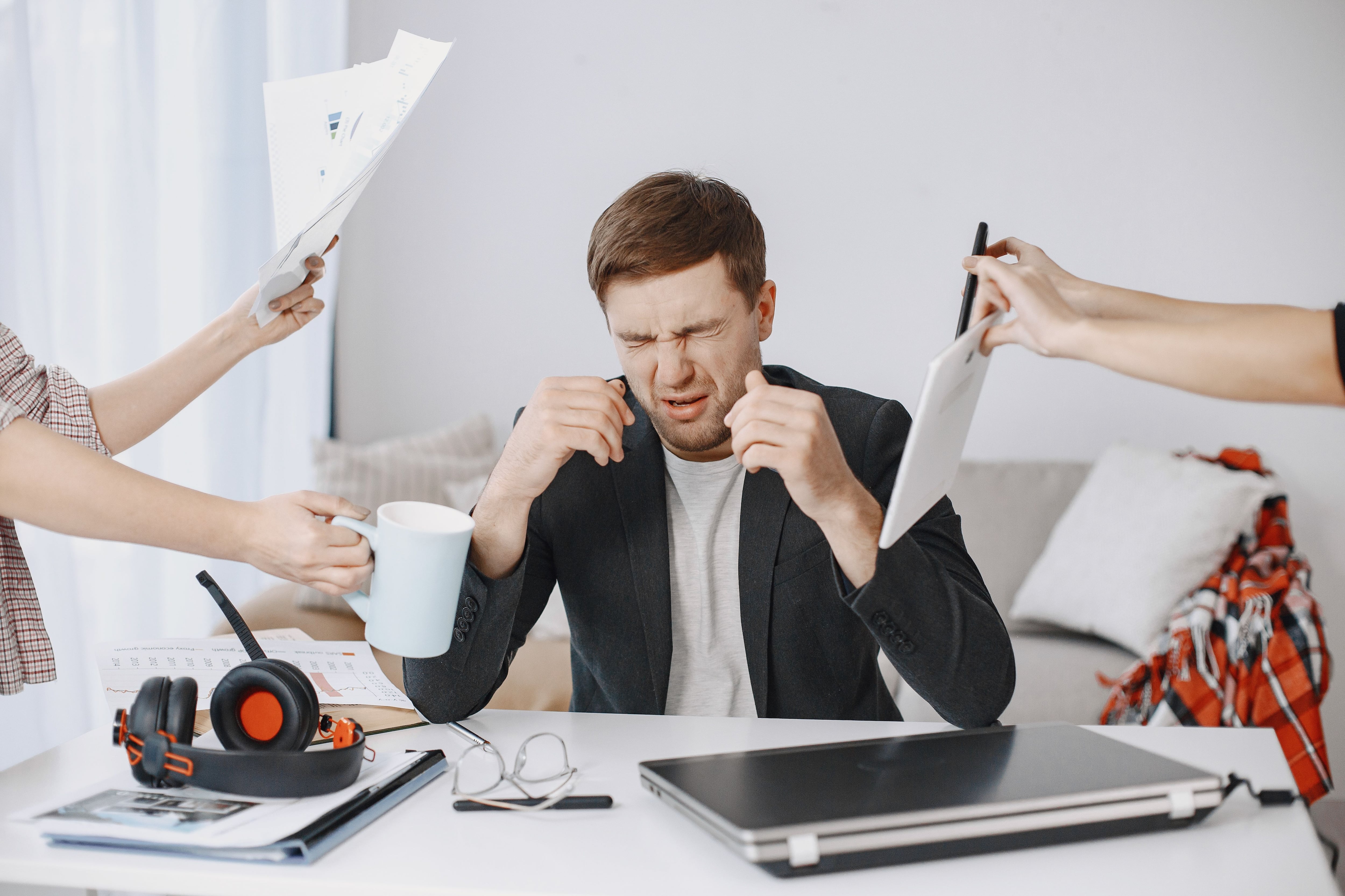 El costo del agotamiento laboral: la salud mental ya figura entre los mayores riesgos empresariales. Foto: Pexels