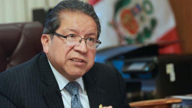 Fiscal supremo Pablo Sánchez rechaza declaraciones de Jaime Villanueva