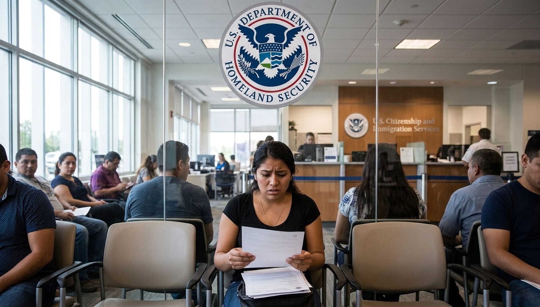También aumentarán las tarifas de formularios para solicitar cancelación de remoción o suspensión de deportación, por lo que los inmigrantes con procesos pendientes deben revisar el costo actualizado antes de enviar documentos (Foto: Imagen creada por Gestión MIX usando Gemini)