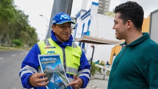 Corredor Azul: ATU inicia plan piloto del carril bidireccional en la avenida Arequipa