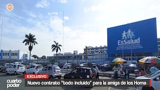 EsSalud: revelan concesión de cafetería a empresa vinculada a la familia Horna