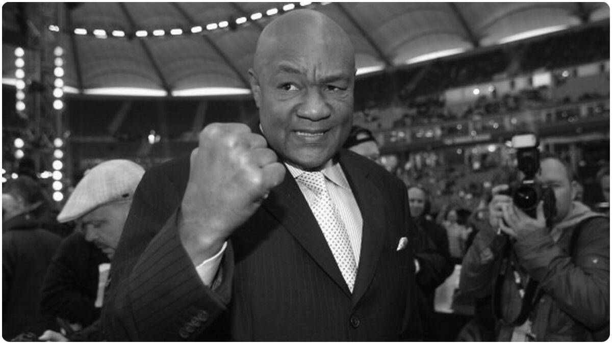 George Foreman, uno de los boxeadores más grandes de la historia, falleció a los 76 años (Foto: Getty Images).