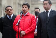 Pedro Castillo señala que denuncia en su contra obedece a una “ persecución”