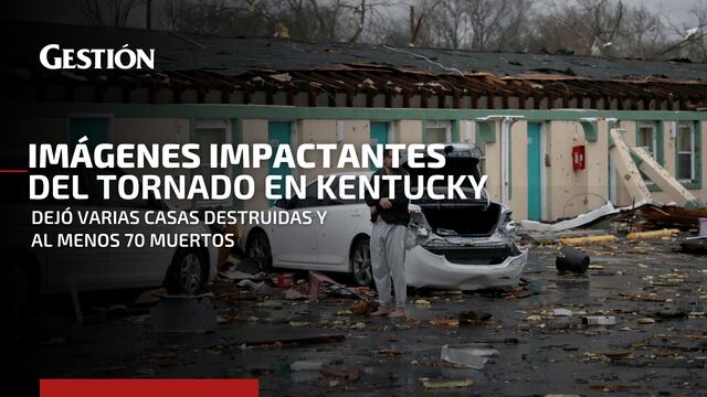EE.UU.: estas son las imágenes más impactantes del devastador tornado ocurrido en Kentucky