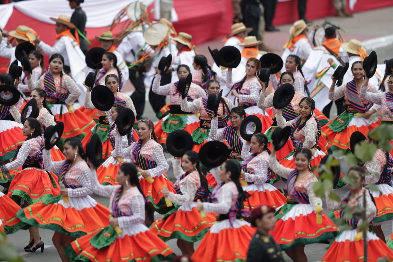 Gran Parada y Desfile Cívico Militar en imágenes Foto: Hugo Perez / GEC
