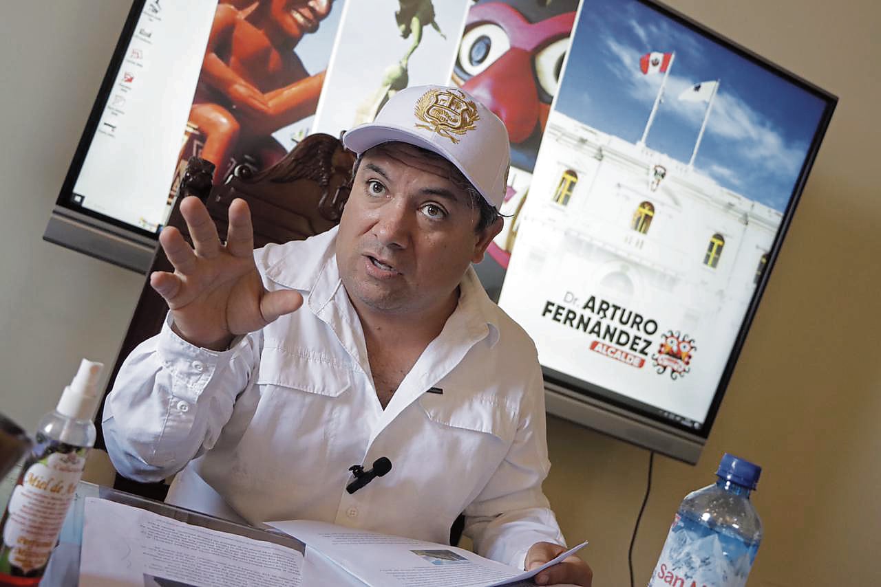 Arturo Fernández, alcalde de Trujillo.