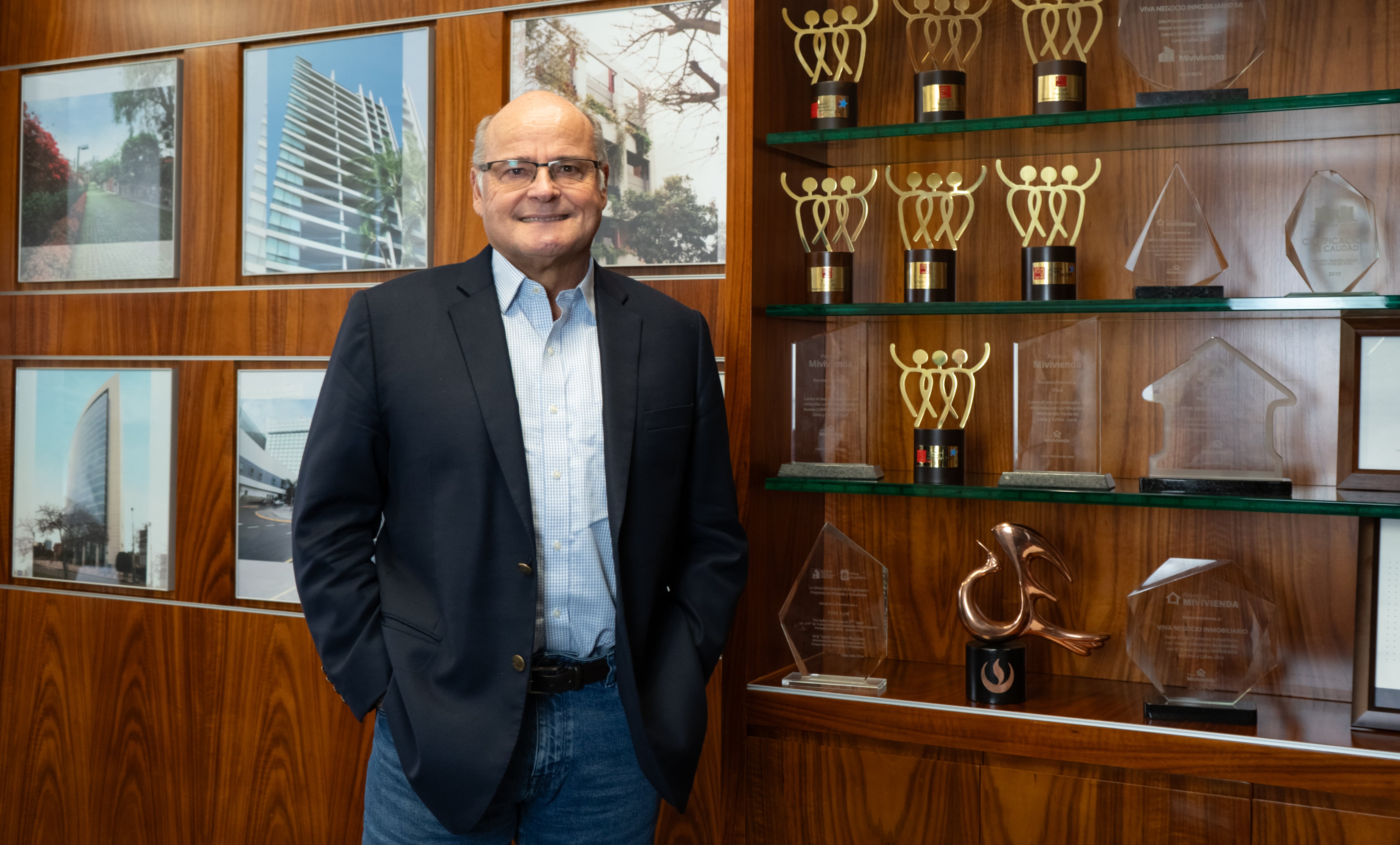 Rolando Ponce, gerente general de Inmobiliaria VIVA: comentó que en 2007, iniciaron su incursión por la venta de proyectos de interés social. (Foto: Viva)