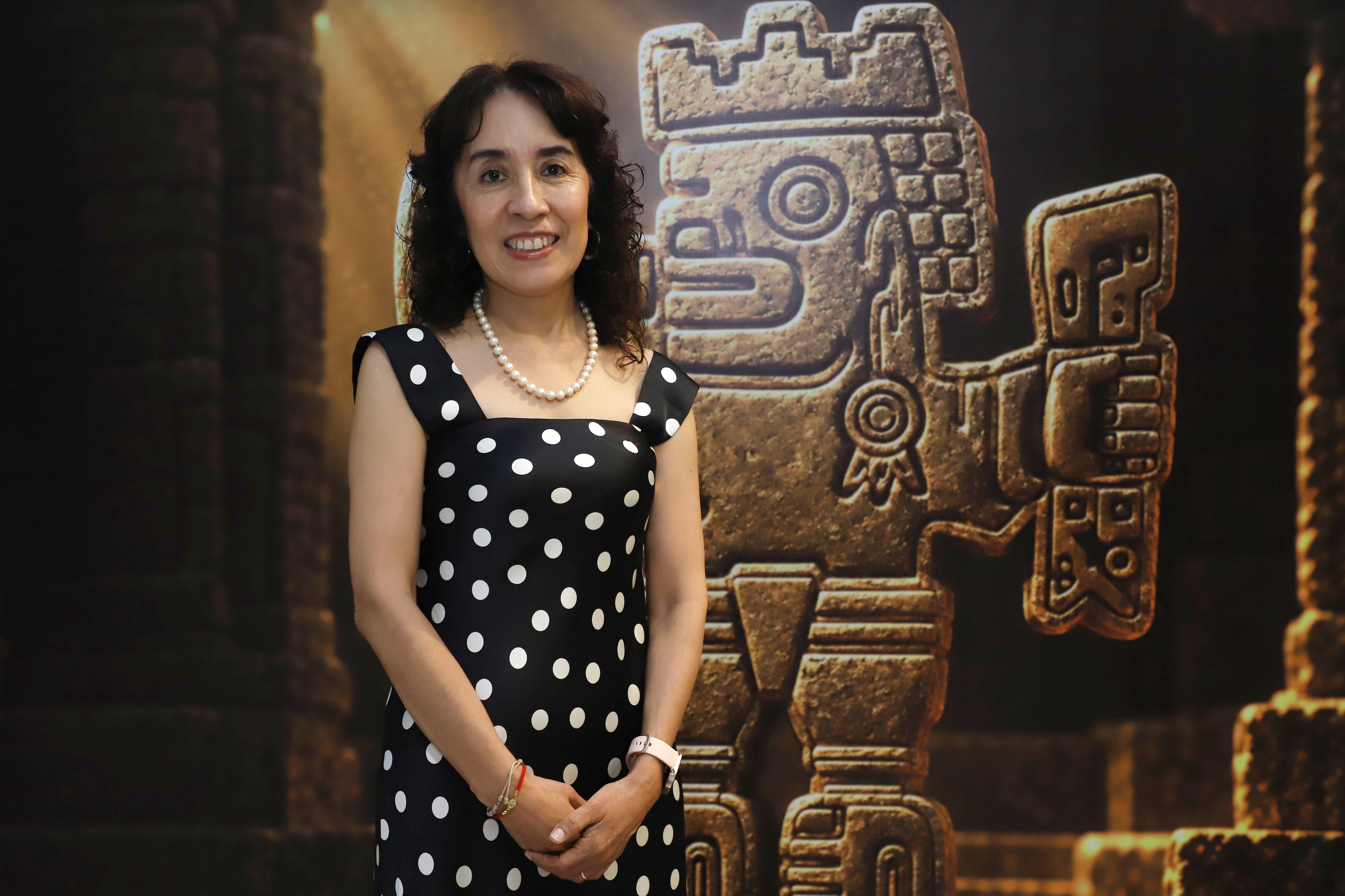 Giovanna Prialé, presidente del Comité Organizador del Premio Comunika.