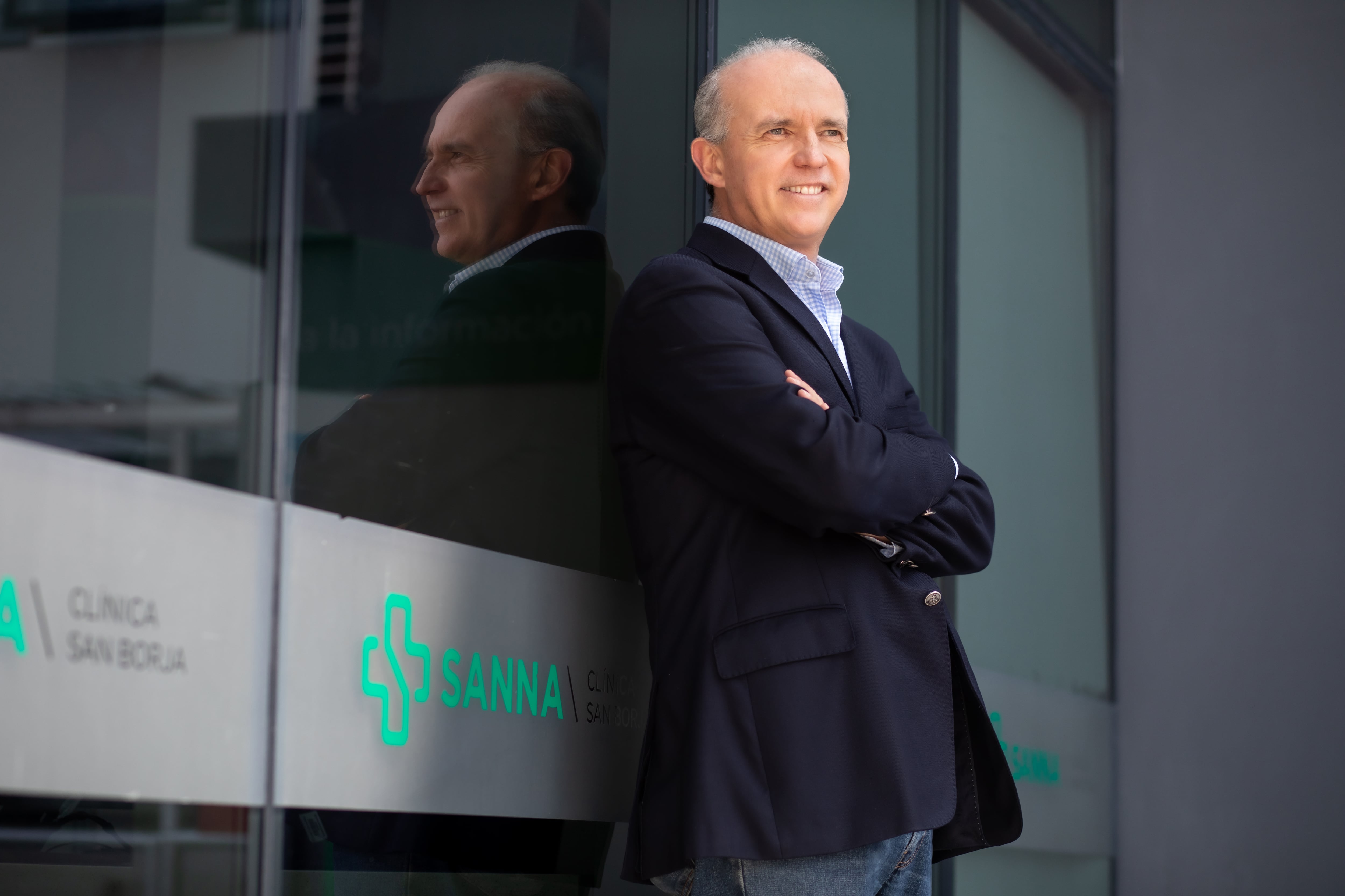 Francisco Feliu, gerente general de Sanna: “Buscamos adaptar nuestra infraestructura a una atención más ambulatoria y eficiente”. Foto: Sanna