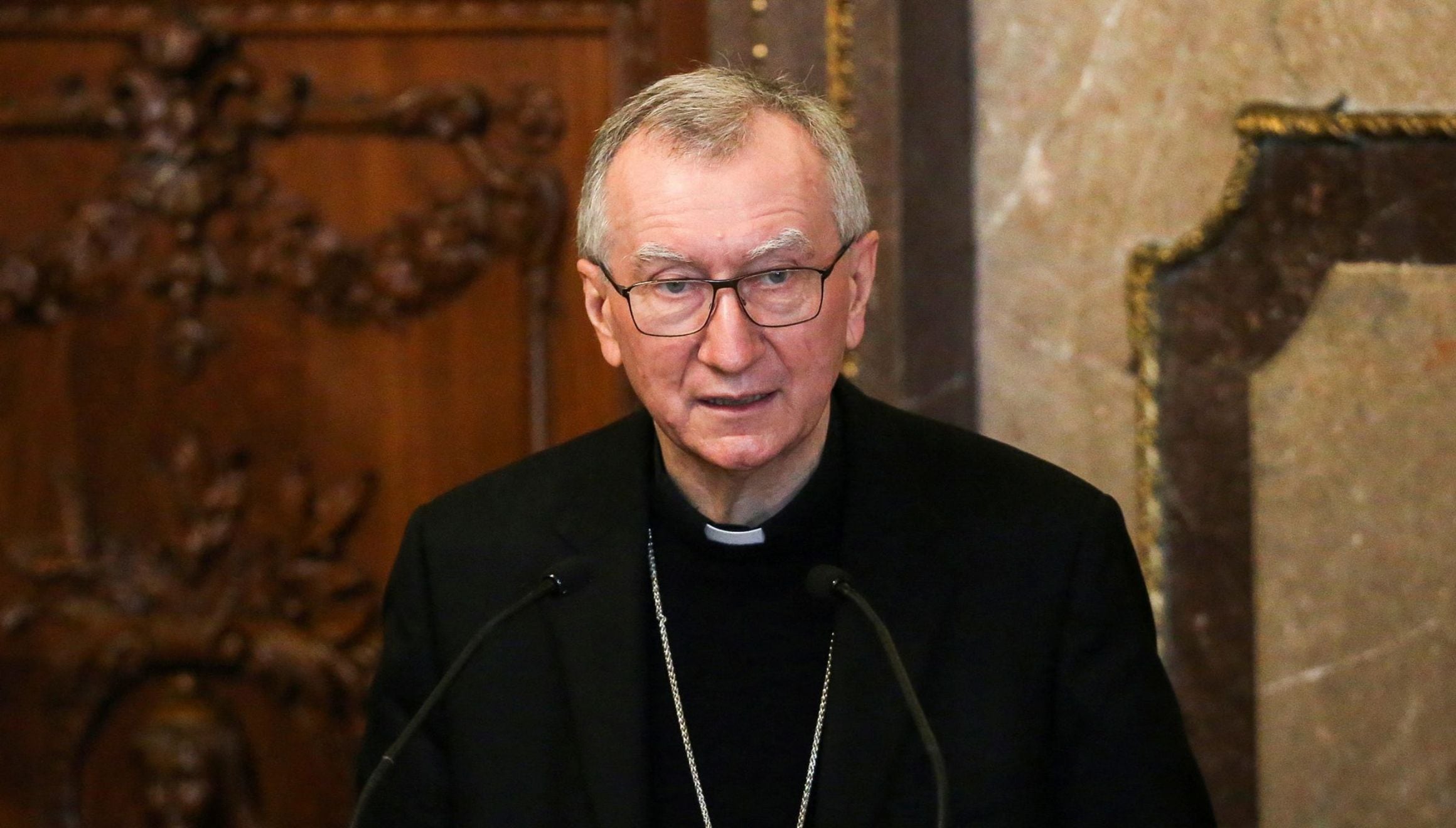 Pietro Parolin, secretario de Estado del Vaticano, es ampliamente considerado como el favorito. (Foto: AFP)