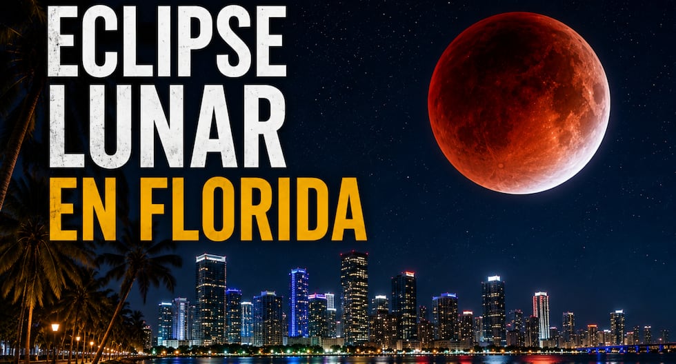 ¿A qué hora empieza y cómo ver el eclipse lunar del 27 al 28 de agosto en Florida?