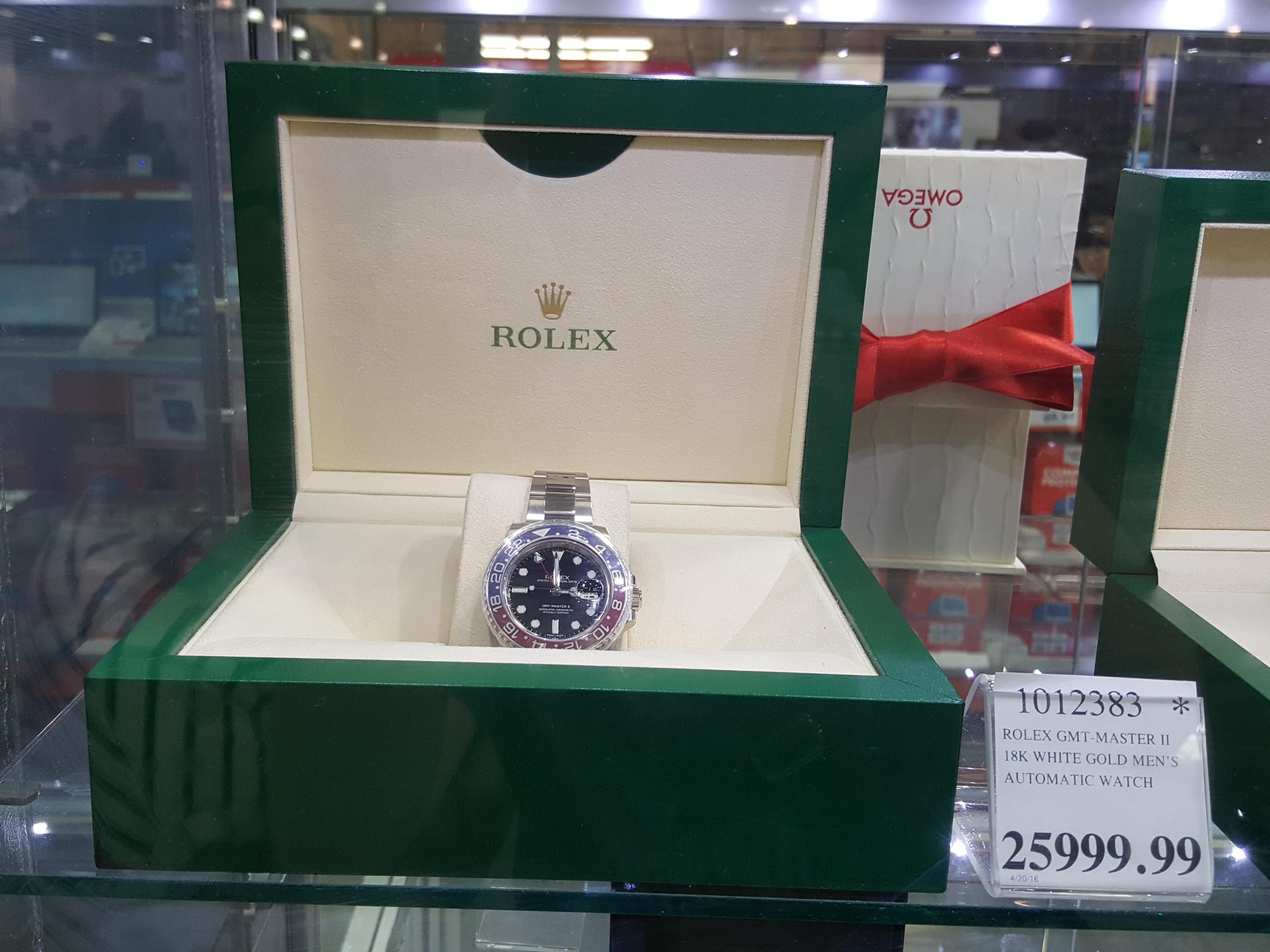 La decisión respondió a una realidad difícil de ignorar: miles de relojes Rolex se revendían cada año. (Foto: Costco)