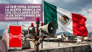 ¿A qué hora sonará la alerta sísmica en los celulares este 19 de septiembre en Guerrero?
