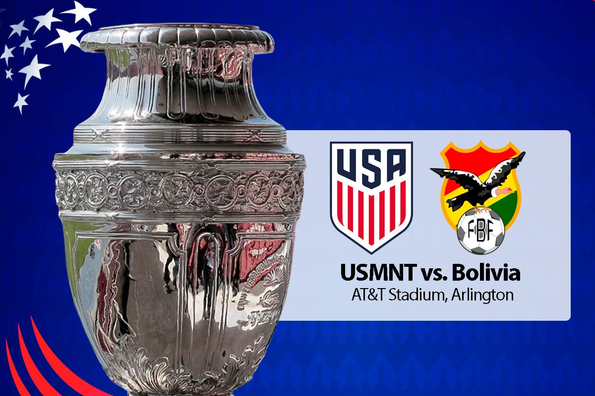 Desde AT&T Stadium, Estados Unidos (USMNT) juega contra Bolivia por la primera fecha del grupo C de la Copa América 2024. (Foto: Composición Mix)