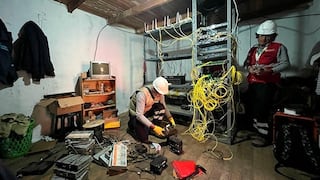 MTC incauta más de 50 equipos a empresa que operaba ilegalmente servicio de cable en Jauja