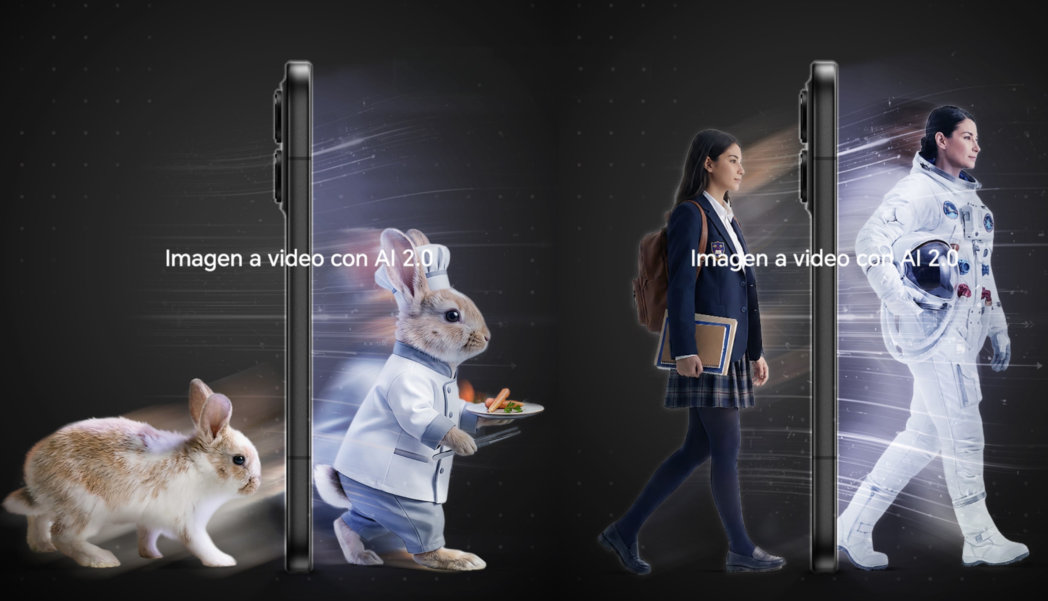 La Serie Honor 600 incorpora Imagen a Video AI 2.0, una función que permite transformar fotografías en videos de manera personalizada. Foto Honor