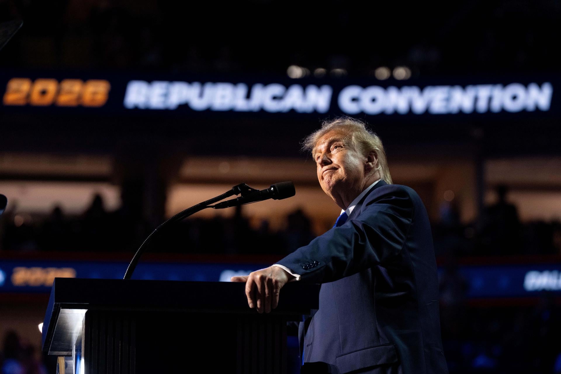 Donald Trump destacó las cifras de convocatoria de la convención republicana en Dallas. (Foto: EFE)