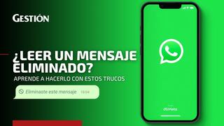 WhatsApp: aprende a recuperar mensajes y conversaciones borradas con estos trucos