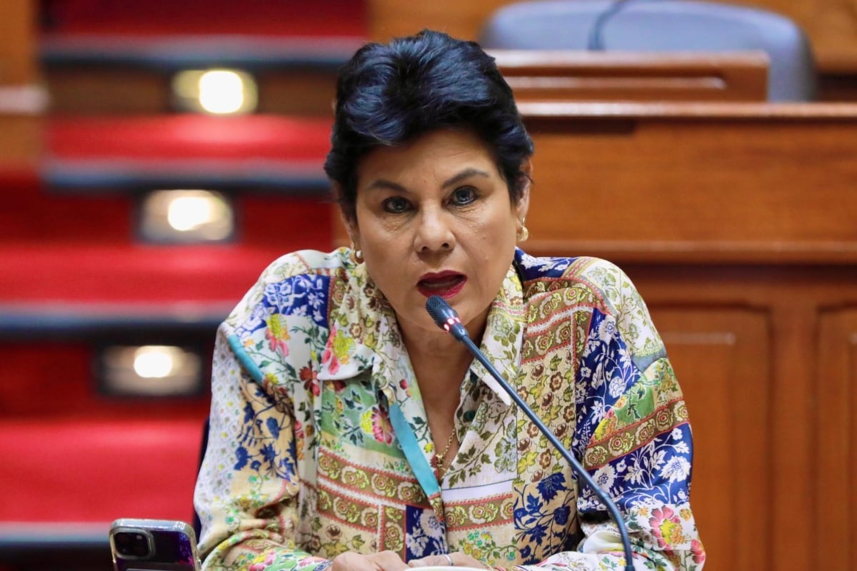 Norma Yarrow manifestó que agotarán todas las vías institucionales y jurisdiccionales para lograr dejar sin efecto la jornada de sufragio general.(Foto: Andina)
