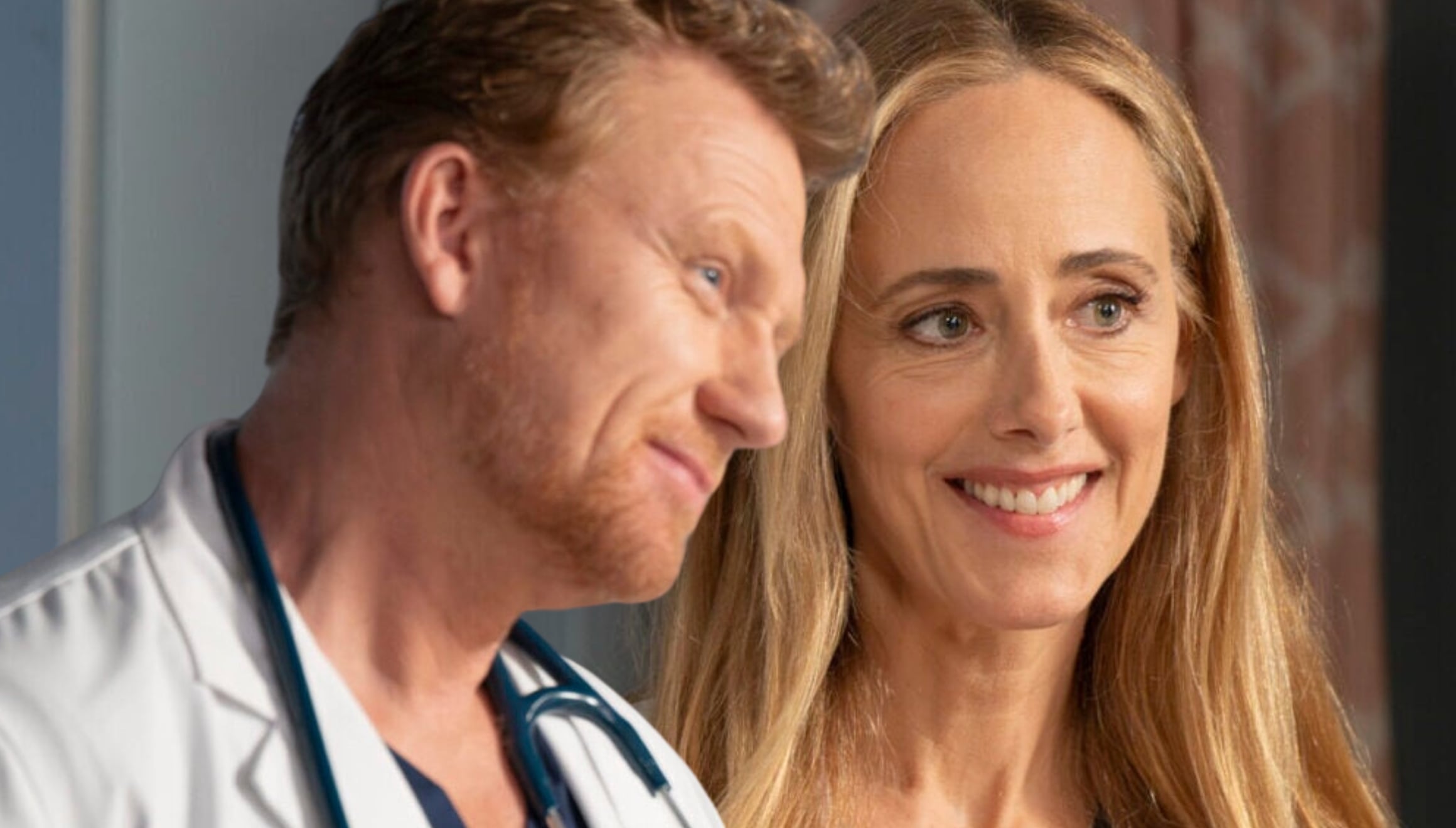 Kevin McKidd como Owen Hunt y Kim Raver como Teddy Altman en una escena de la serie "Grey’s Anatomy" (Foto: ABC)