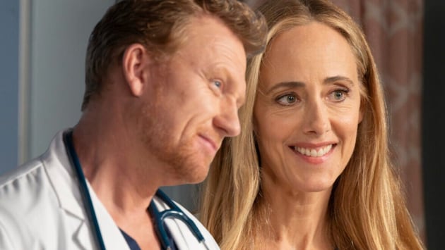 Kevin McKidd como Owen Hunt y Kim Raver como Teddy Altman en una escena de la serie "Grey’s Anatomy" (Foto: ABC)