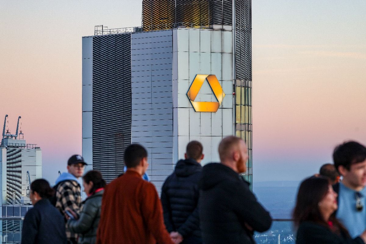 Sede del Commerzbank en Fráncfort, Alemania. Fotógrafo: Alex Kraus/Bloomberg