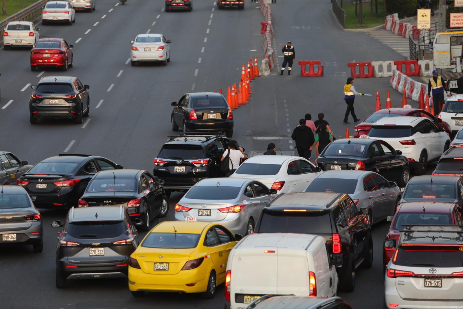 El mayor golpe para la ciudad se registra en el ámbito de la movilidad y el transporte. Foto: GEC.