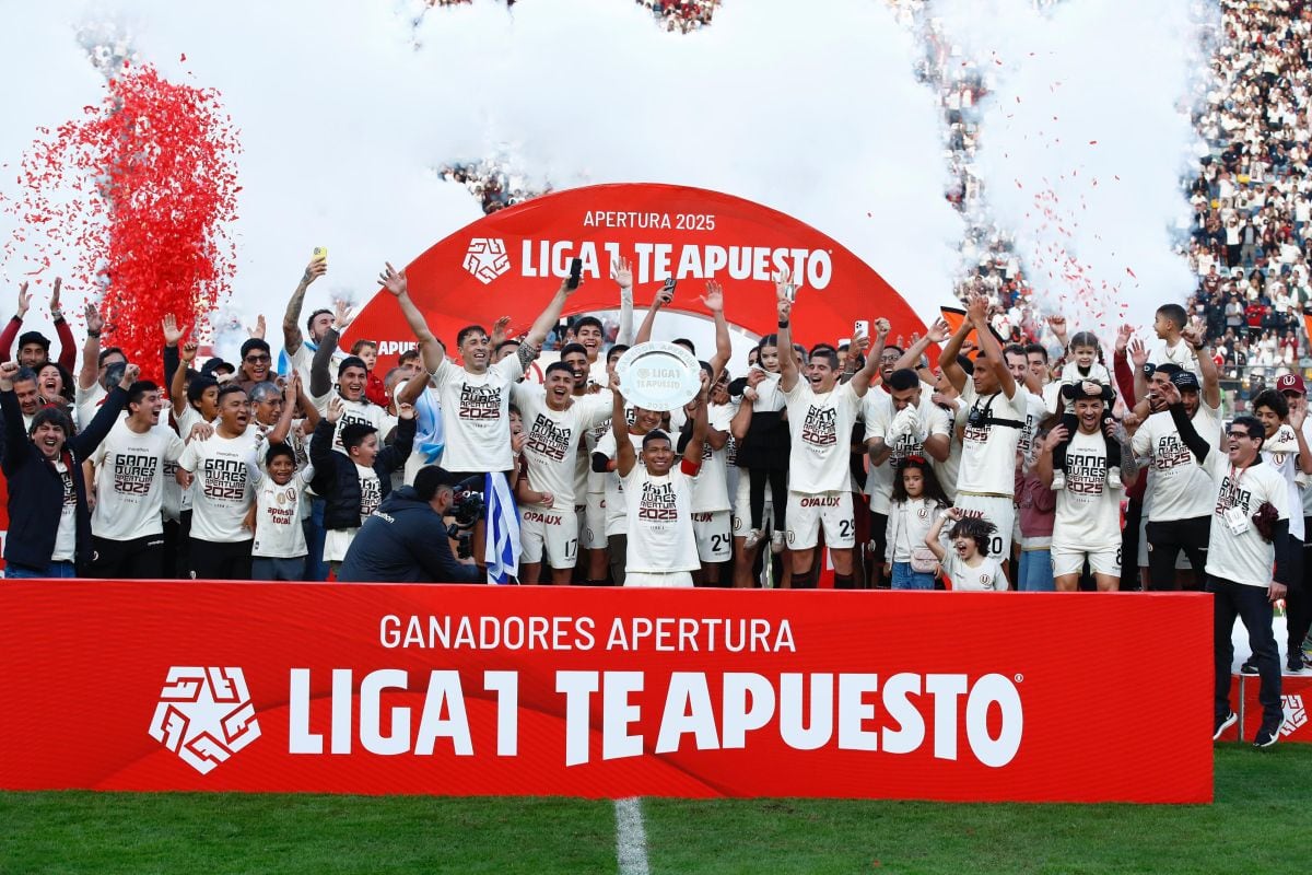 Universitario ganó el Torneo Apertura en 2024 y 2025. (Foto: Fernando Sangama /@photo.gec)