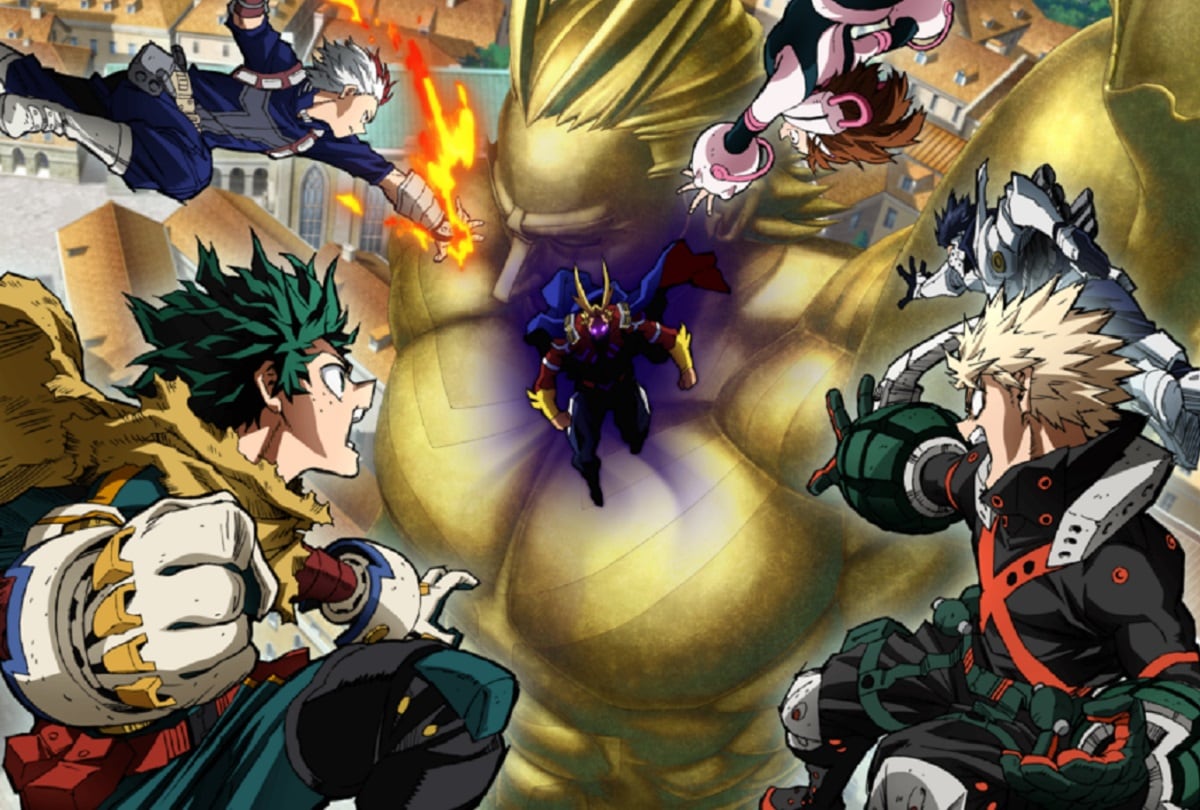 "My Hero Academia: You’re Next", la última película del anime, presentó un nuevo villano (Foto: Bones)