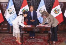 Firma de TLC con Guatemala impulsará negocios y agroexportaciones, segura MINCETUR