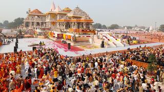 India abre las puertas del templo al dios Ram, visto como “La Meca del hinduismo”