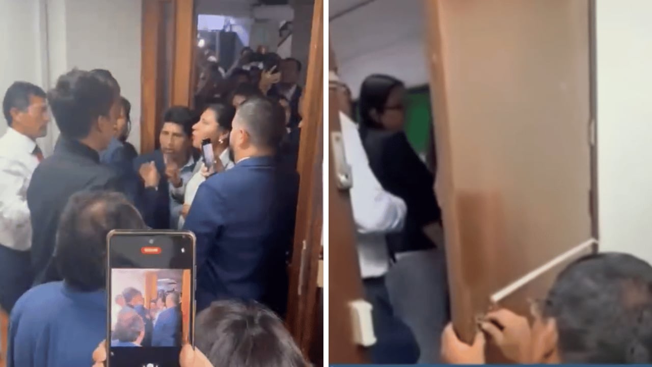 Tensión en el Congreso: Ahora Nación y Fuerza Popular disputan oficinas. Foto: captura EC