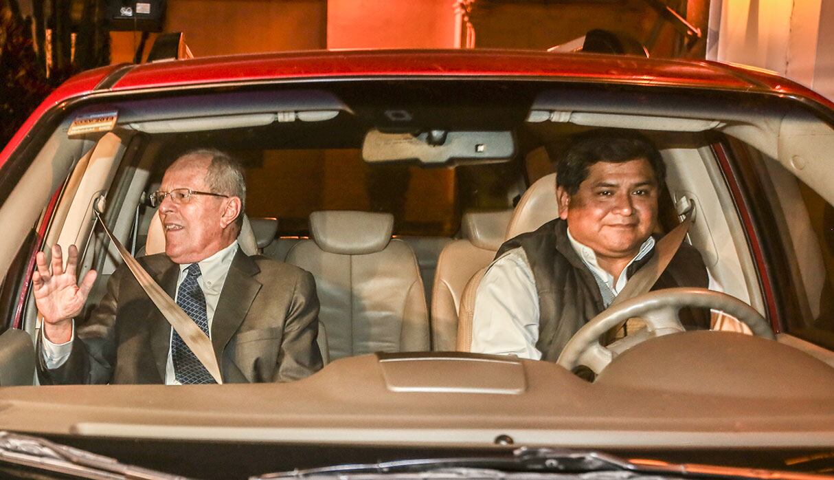 José Luis Bernaola Ñuflo se mantuvo como chofer de Pedro Pablo Kuczynski en su época como presidente de la República. (Foto: El Comercio)