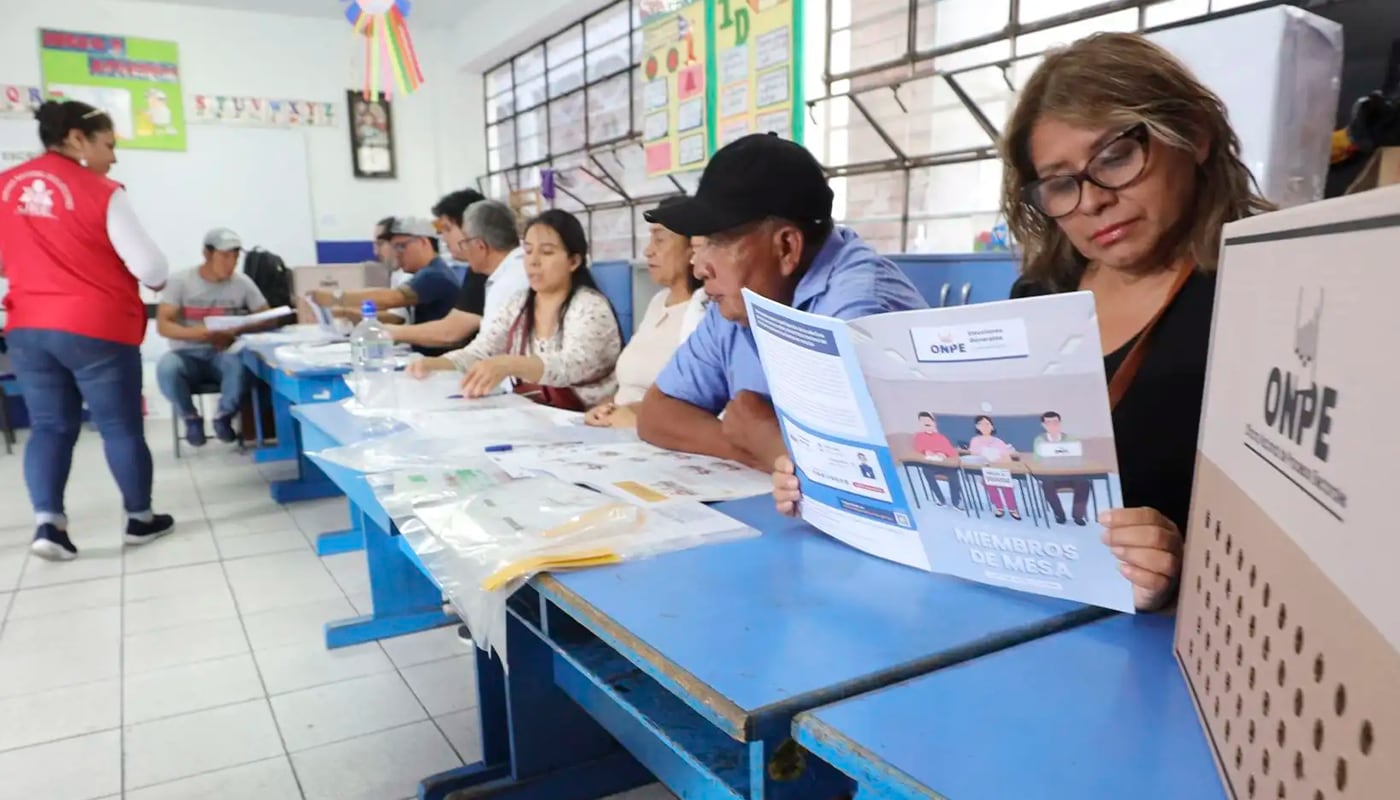 Este domingo 4 de octubre se llevará a cabo las Elecciones Regionales y Municipales 2026. Foto: Andina