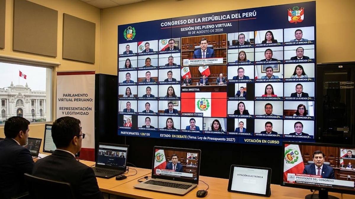 ¿Fin del trabajo remoto en el Congreso? Excepciones y posiciones a favor y en contra